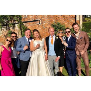 James Cooper Instagram - Feel like I’m in a Richard Curtis movie wedding. Congrats Josh & Tiggy aka #Jiggy
