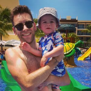 James Cooper Instagram - The kids pool is lit af