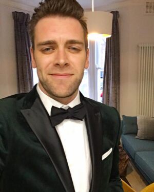 James Cooper Instagram - Before things got rowdy at the #AttitudeAwards PS: I tied my first bow tie 🙌🏻