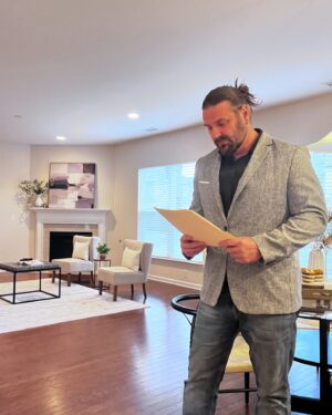 James Cox Instagram - Holding open house today for my clients in Spring Hill. I don’t always get dressed up but when I do…. WATCH OUT! 😂

If you’re wanting to sell or buy in Middle TN, I know people 🍺

#WrestlingwithRealty #realtor #buy #sell #jackofalltrades