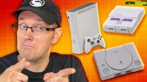 James D. Rolfe Instagram - In today's new Cinemassacre Podcast, James, @kieeeeern, and @justy.silverman talk about their Favorite Video Game Consoles, plus some of their favorite games to play!! https://youtu.be/0TSK8HNMq1c

#cinemassacrepodcast #cinemassacre #jamesrolfe