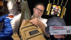 James D. Rolfe Instagram - Reminder, this Sunday AVGN props will be auctioned at the charity event at @tmgexpo. Featuring the Pepsiman suit, RoboNerd helmet, the evil Superman 64 cart and more! I’ll be there to autograph.

#cinemassacre #avgn
