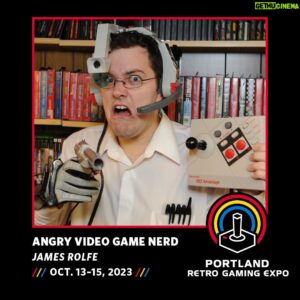 James D. Rolfe Instagram - I will be at @retrogamingexpo October 13-15 doing a panel, meet and greet, and signing!! I’ll be performing with Rex Viper too, Friday the 13th, so get your tickets now: https://t.co/sqHpQlYo5V