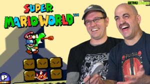 James D. Rolfe Instagram - James and @highqualityjohn played Super Mario World together as neighbors growing up, so they’re playing through it again! https://youtu.be/MrQTjU5CwUs?si=mUED4pwK1JRmmELv
