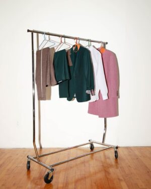 James Ford Instagram - My name is James Ford. I make clothes. I just made some new clothes. I call them, “Grandma’s Kid”. I designed them so I could have something to wear the felt like me, but that my Grandma would also like. I hope you like them, I hope your Grandma likes them. Ask me anything about the design or creative process and I’ll answer in the comments 🫶🍓. A good question would be “why is there a strawberry named Gary”