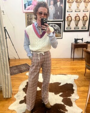 James Ford Instagram - "dress for the occasion" the occasion: elton john and harry styles buy a cattle ranch to convert into a luxury antique mall - a joint venture. I negotiate the deal.