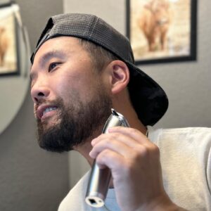 James Huling Instagram - To the window to WAHL do the beard clippings fall down the sink? Thank you WAHL for these sweet ass heavy duty stylish all in one bad ass manscaping piece of machinery. Y’all the real MVP. 💇‍♂️ 🪒 🧔‍♂️ 
#wahlclippers #wahl #manscaping #beardtrimming