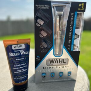 James Huling Instagram - To the window to WAHL do the beard clippings fall down the sink? Thank you WAHL for these sweet ass heavy duty stylish all in one bad ass manscaping piece of machinery. Y’all the real MVP. 💇‍♂️ 🪒 🧔‍♂️ 
#wahlclippers #wahl #manscaping #beardtrimming