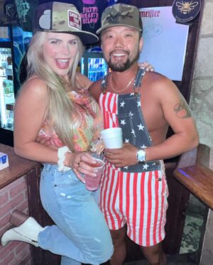 James Huling Instagram - Look who made an appearance for my birthday?!? I’m freaking out. It’s @elenadavies from Big Brother 19. 🙈 #bbus