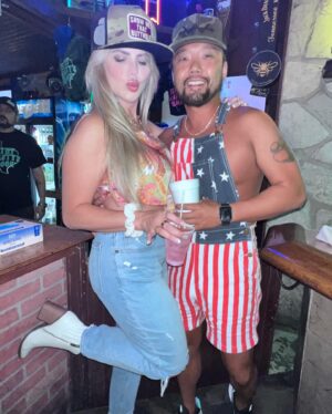 James Huling Instagram - Look who made an appearance for my birthday?!? I’m freaking out. It’s @elenadavies from Big Brother 19. 🙈 #bbus