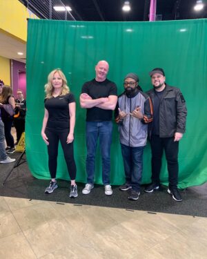 James Jude Courtney Instagram - Wow what a day with @planetfitness @makeawishamerica 🙌🏼 you guys showed out!!