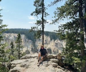 James Jude Courtney Instagram - So inspiring, the majesty and beauty of Yellowstone National Park. If you haven’t already explored her wonders, I highly suggest you bucket list this one! We were lucky enough to see some truly incredible wildlife: eagles, bison, elk, a bear and the absolute highlight of the trip, a wolf. This trip was a balm for the soul