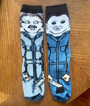 James Jude Courtney Instagram - I heard youre meant to turn your socks inside out when you wash them… kind of wish I hadn’t 🔪 🔪 🔪