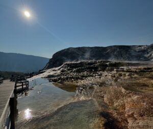 James Jude Courtney Instagram - So inspiring, the majesty and beauty of Yellowstone National Park. If you haven’t already explored her wonders, I highly suggest you bucket list this one! We were lucky enough to see some truly incredible wildlife: eagles, bison, elk, a bear and the absolute highlight of the trip, a wolf. This trip was a balm for the soul
