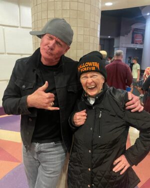 James Jude Courtney Instagram - Please join me in wishing a happy 90th birthday to my awesome mom, Katie. In addition to raising seven boys, she and my dad (on their own dime) raised 27 foster babies from birth until adoption; she sang New Year’s Day mass in the Vatican three times for two different popes and in cathedrals all over Europe; and for 25 years was an activist in Belfast, Northern Ireland, where they brought 50 kids a year, half Catholic, and half Protestant, here to the United States to do outward bound programming. She was even firebombed out of her lodgings in Belfast one summer. My dad served in the Army Airborne in the Korean War, and drove stock cars for years…my mom has bigger cojones! Happy birthday Mom, love ya!