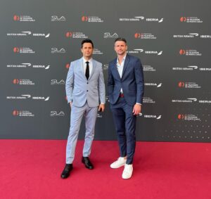 James Lafferty Instagram - @everyoneisdoinggreat at @festivaltvmonte_carlo. Um… wow. Frankly, I’m at a loss for words to describe the experience. We’re overwhelmed with gratitude to the festival, and all the international fans who joined us to watch the show, offer valuable feedback and communicate their support. We learned as much as we lived this trip, and we’ll remember it fondly 😊

Thanks also to the very talented @styledbylmc for making sure we felt sharp the whole way through. You truly make the magic happen!

Now it’s back to edit suite to finish season 2, so we can make sure the next time EDG hits a screen, it’ll be yours :)

Much love, many thanks and stay tuned ❤️