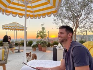 James Lafferty Instagram - Pet or prisoner?