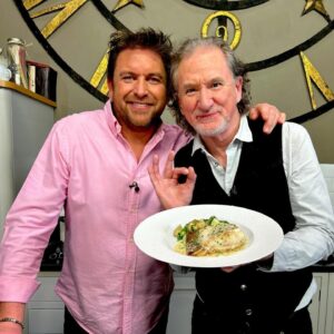 James Martin Instagram - 30 years ago…Ready Steady Cook line up… Lesley, Paul and Nick in the house 🫑🍅