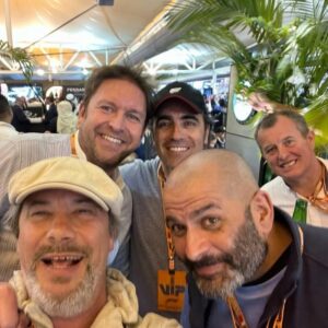 James Martin Instagram - Great to be with this bunch a few weeks ago in Bahrain! 🏁