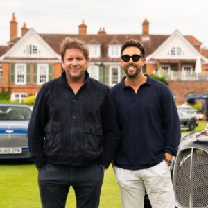 James Martin Instagram - So that’s a wrap on the inaugural @jamesmartinchef Car Rally from @chewtonglen to The @lygoncotswolds with @thegentlemanracerltd.
40 hand selected cars, great company, sublime food and some great driving roads! Keep your eyes out for the roundup film, but until then - here’s a little taste of what we got up to!

#roadtrip #jamesmartin #chewtonglen #hampshire #cotswolds #thelygonarms #broadway #thegentlemanracer