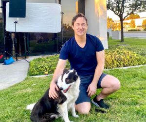 James Pratt Instagram - Got to direct this cool and very clever  border collie in 2022 #charlie ,he had one scene to film but was more interested in hanging out with the crew. 
#legend
