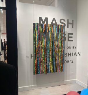James Pratt Instagram - Wonderful to share Haleh Mashians launch event last night with friends and support this incredibly talented women. Her artwork is incredible.

@mash_gallery @halehmashian