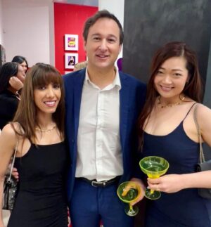 James Pratt Instagram - Wonderful to share Haleh Mashians launch event last night with friends and support this incredibly talented women. Her artwork is incredible.

@mash_gallery @halehmashian