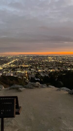 James Pratt Instagram - #hiking at runyon on sunset.