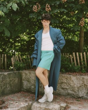 James Scully Instagram - I’m 👶🏻 for @boysbygirls 
Loved this day love these people
📸 by @katslootsky 
💋 by @shaina.ehrlich 
👗 by @jamie__ortega 
🖋 by @jessica.fynn