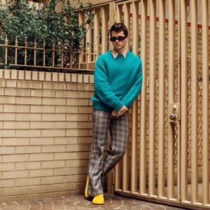 James Scully Instagram - Me living dreams for @wonderland .
Thank you to the team that made this such a silly day for me. 
Photos: @nicecleanwhite 
Styling: @mjcook419 
Grooming: @evydrew