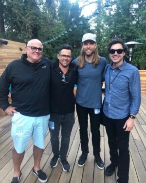 James Valentine Instagram - WOAH what an amazing time at the Greek with VULFPECK!! you gotta go see this show if you like FEELING GOOD. Congrats @joe_dart on your new signature @music_man bass, I haven’t been to a show where kids were singing along to bass lines ! @coryjwong you make me want to never leave the fourth position, so great! Thanks for letting me tag along @sterlingball @flashnball Such an amazing time I almost forgot about Federer losing those match points 🤦‍♂️
