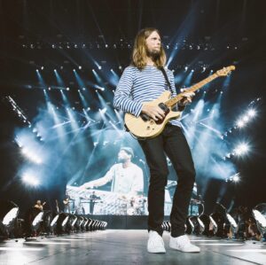 James Valentine Instagram - Currently flying to the first show of this tour filled with an enormous sense of GRATITUDE for all of you that make all of this possible nearly 20 years later!!! SEE YOU SOON MEXICO CITY!!! Photos by @bootswallace