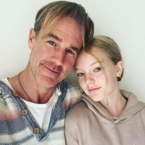 James Van Der Beek Instagram - Cannot BELIEVE it’s been 13 years… It feels like yesterday I was staring into your little bassinet in the hospital, beyond exhausted, but unable to close my eyes and stop looking at you - and realizing I’d never be able to communicate just how cool it was to have a little you…

You expanded my heart and my soul’s  capacity the second you came out in ways I could’ve never imagined.  You taught me what love was in an instant.  And you’ve led the way ever since.

Thank you for being you.  For your kindness that somehow surpasses even your coolness, for your drive, your creativity, your A  stink-eye and your smart-ass sense of humor.  And for still thinking I’m funny.

I love you for everything you are, and everything I see you becoming.

Humbled and honored to be your dad.  And I’ll always be your #1 fan.  Happy birthday, my TEENAGER 😳❤️