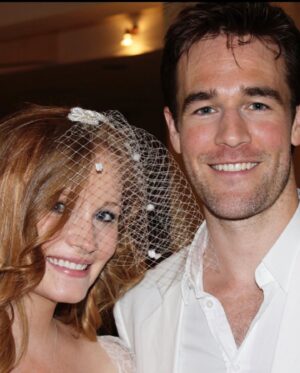 James Van Der Beek Instagram - 13 years ago today we were told that the guy who had come to you in a dream and had given you a wedding date could marry us - that night - in the basement of the Kabbalah Centre in Tel Aviv… on what happened to be the exact date he’d given you in the dream.  We rushed to get ready, had a bunch of people we didn’t know (and a few we did) dance around us, got ambushed by Israeli paparazzi afterwards, then ate at an outdoor Lebanese dive with plastic tablecloths and chairs and amazing food… and we were off.

We’ve gone through success, tragedy, joy, stress, triumph, uncertainty, and through it all… these have been the best years of my life.  Every moment.  Because I have the BEST adventure partner.

Our life is CRAZY right now.  We might be crazier.  And I wouldn’t have it any other way.

I love you.  I celebrate you.  I honor you.

Thank you for everything you are, and everything you bring out in the people lucky enough to be loved by you.

Much, much more to come ❤️