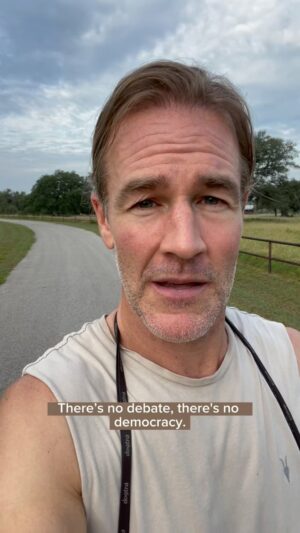 James Van Der Beek Instagram - Disabling comments on this one because the people debating should be the CANDIDATES ❤️ #NoDebateNoDemocracy #DNC #democraticprimary

This post seems to have resonated in ways I hadn’t quite anticipated, so a few thoughts: 

I’ve overseen comment sections on this page that have made me proud to know y’all.  But when it comes to politics… I’ve also seen it get emotional.  In a toxic way.  Which I get.  But I didn’t want to suck anyone (least of all myself) into checking a comment section all day that wasn’t ultimately going to be healthy or useful.  And like I said, WE shouldn’t be debating (at least on here) the candidates should be.

Second: We’re all in this together.  I’m simply pro-democratic process.  I hope the RNC has a debate as well.  Debates take decisions and discussions out of the back rooms and into our living rooms, and it’s important to allow new ideas to come to the forefront.

Third: I’ve been accused of being very hard on ‘ol Joe.  I’m just looking at a guy who has aged a lot since that fantastic Colbert appearance he made the year he decided NOT to run.  The change is undeniable.  Question is:  Is the man up to the task?  To be one of two choices for possibly the most demanding, most important job in the world?  It is OUR job to determine this.  And to do that, we need more than just a press conference where he gets the questions in advance.  I’ll cop to letting some of my anger come through upon finding out just how incapacitated Sen Diane Feinstein is, for how long it’s been going on, and how many steps were taken to hide it from voters.  But mental acuity is a valid concern - one that, btw, could be erased by a strong debate performance.  And… if standing up for your record, addressing ideas from within your own party, and sharing your vision for the future is going to HURT you?  It begs the question:  Are you REALLY the strongest candidate?

But it any case… this is a decision to be made by US.

Thank you to everyone who reached out in support ❤️