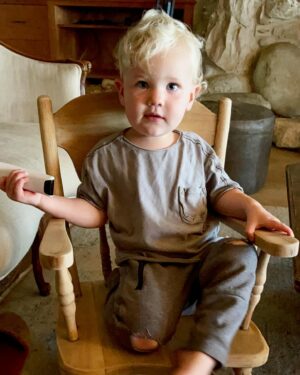 James Van Der Beek Instagram - Two years ago today. 

We were done having kids.  We’d “closed the birth portal”. And then you came kicking down the door, in your signature style.  Because we needed you.  And you knew it.

Grateful every day for you, bubs.  You’re a toy-throwing, football-loving little Texas dude,  a class A   snuggler, and getting to experience life from your point of view has made me fall in love with the world in a whole new way.

I love reading to you.  I love watching all your decisions and agendas.  And your belly laughs might just be the best thing in the universe.

Thank you for teaching me what it is to live life with unapologetic joy, and hopeful abandon. 

Can we maybe try sleeping through the night night, now?  The whole night?  Like, ALL the way through? 🙏

Love you forever, Bubba ❤️