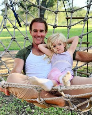 James Van Der Beek Instagram - Fatherhood.  It costs focus, sleep, time and money… 

You give up long brunches, watching the game live, crashing early, sleeping in, a clean house, clean yard, a clutter-free garage…

You surrender projects, jobs, vacations, hobbies, free time, food off your plate, and the expectation that anything will ever remain exactly where you put it.

And you wouldn’t trade it for anything in the world. 

Go figure that..

(Hint: You can’t.  This is heart math ❤️And the better you get at it, the better you get at life.)

Thank you @vanderkimberly and my six saucy angels for making me feel like the richest man on the planet.

And thank you Dad for the good example ❤️

#happyfathersday #happyfathers #parenthood #fatherhood #gratitude #realtalk #heartmath