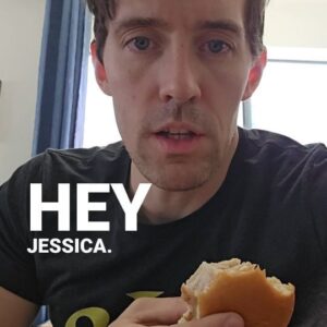 James Willems Instagram - I'm just trying to eat my lunch...