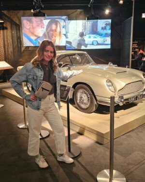 James Willems Instagram - Traveled all the way to Chicago to see the cello case James Bond sleds on in The Living Daylights! Also there was some other stuff @msichicago's awesome 007 Science exhibit!