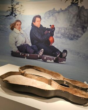 James Willems Instagram - Traveled all the way to Chicago to see the cello case James Bond sleds on in The Living Daylights! Also there was some other stuff @msichicago's awesome 007 Science exhibit!