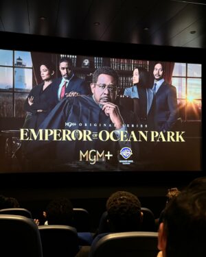 Jamie Chung Instagram - The amount of talent in front and behind the camera @emperorofoceanpark is next level. @shermanpayne @johnwellsproductions @mgmplus @amazonmgmstudios @wbpictures 🙌🏽🙌🏽🙌🏽 thank you @saintasylum @makeupbyasem