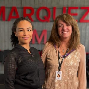 Jamie Colleen Instagram - I am so thankful for the wonderful and heartfelt conversation with @whyy Lisa and her team. We discussed my new role as an instructor for @strikeitstrong and how my background as a former MMA fighter and domestic violence survivor transfers into teaching women the importance of protecting themselves. 💜

I look forward to our next event! Be sure to follow @bad_mmama and @strikeitstrong for updates! 

Big thanks to @coach.john215 @marquez.mma for supporting❤️

#marquezmma #strikeitstrong #womensselfdefense