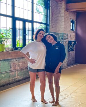 Jamie Colleen Instagram - Visiting @spacecowgirlbjj at her absolutely stunning academy @thegardenmma -we’re so excited about what’s ahead! 

P.s. I didn’t want to leave- it was so peaceful there! 😆🌷✨❤️🤝

#thegardenmma