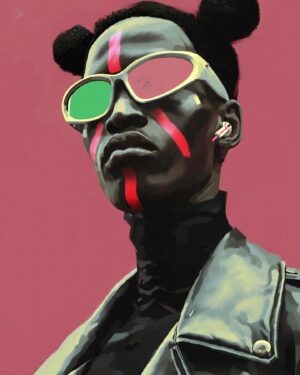 Jamie Hewlett Instagram - Procreate painting ( time off work)