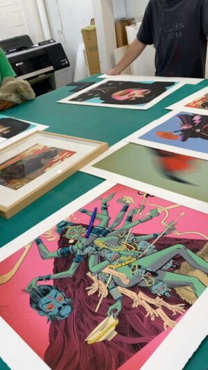 Jamie Hewlett Instagram - Collection 1: Warriors