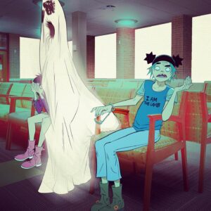 Jamie Hewlett Instagram - Storyboards Cracker Island