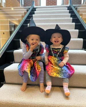 Jamie Jewitt Instagram - Happy Halloween from our two little witches 🎃👻♥️