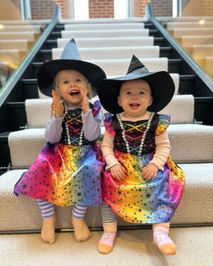 Jamie Jewitt Instagram - Happy Halloween from our two little witches 🎃👻♥️