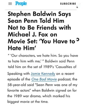 Jamie Kennedy Instagram - Everybody has their own methods, but he really was amazing on Family Ties. I would have gotten in trouble too!  @stephenbaldwin7 has1 million stories from his career and is amazing at telling them. @people Hate to Break it to you Podcast HTBITY.