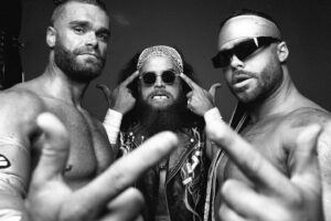 Jamie White Instagram - BANG BANG GANG // COLLISION COWBOYS // GUNNS UP
.
Bullet Club Gold made alot of noise in 2023.  What’s next for the Collision Cowboys? Will they align with The Acclaimed & form the Bang Bang Scissor Gang?  Will they become the NEW ROH Trios champions tomorrow night?! 
AEW Dynamite is live tomorrow night from @NChasColiseum | N. Charleston, SC!
LIVE 8pm ET/7pm CT| TBS